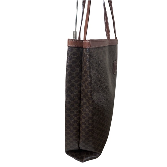 Authentic Celine Brown Macadam Coated Canvas and Leather Tote(Price Reduction) - Picture 5 of 12